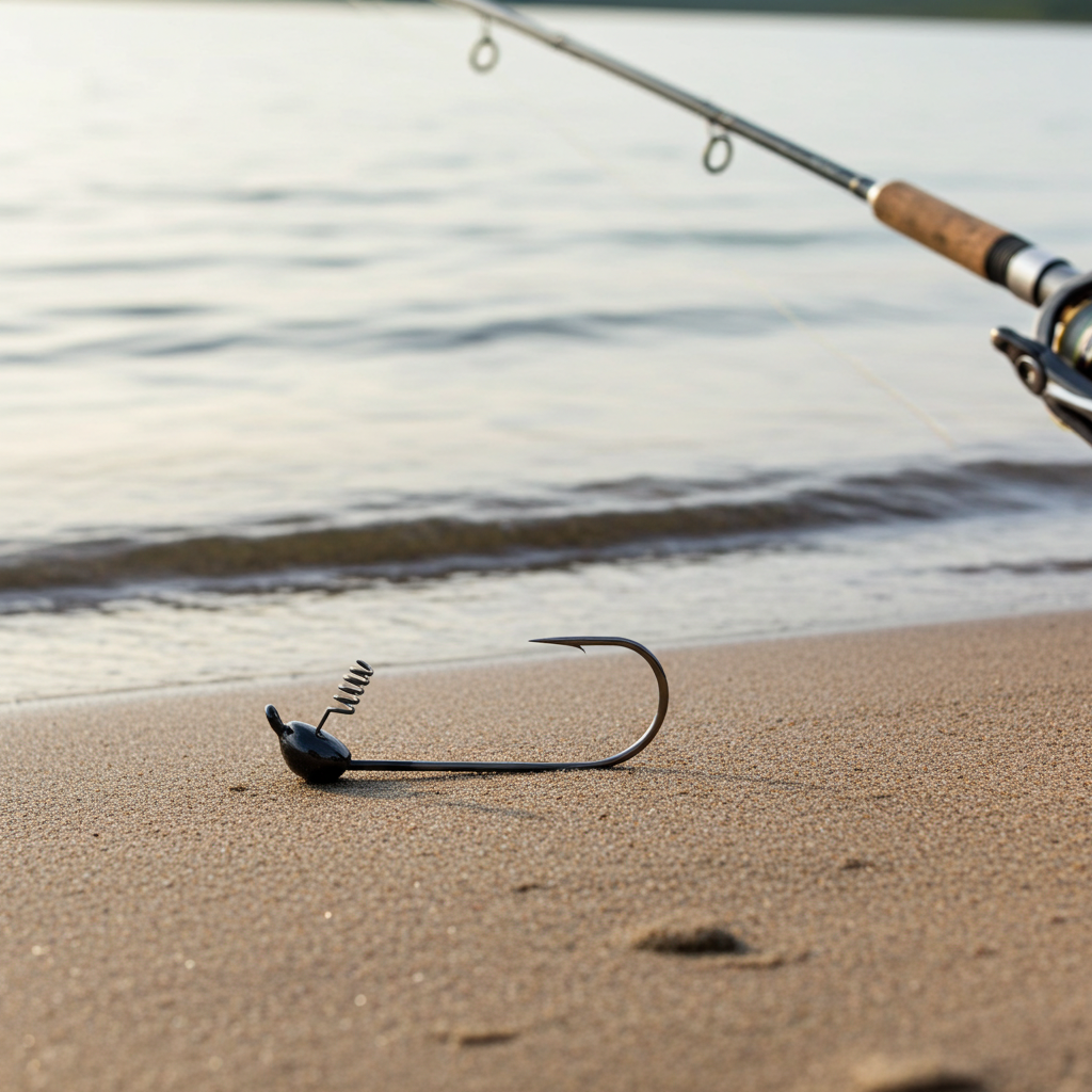 best rod and reel for shaky head fishing TKO Tungsten Shaky Jig head SHARP Mustad BLN HOOKS!!! & LOW prices