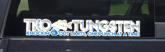TKO Tungsten Decals
