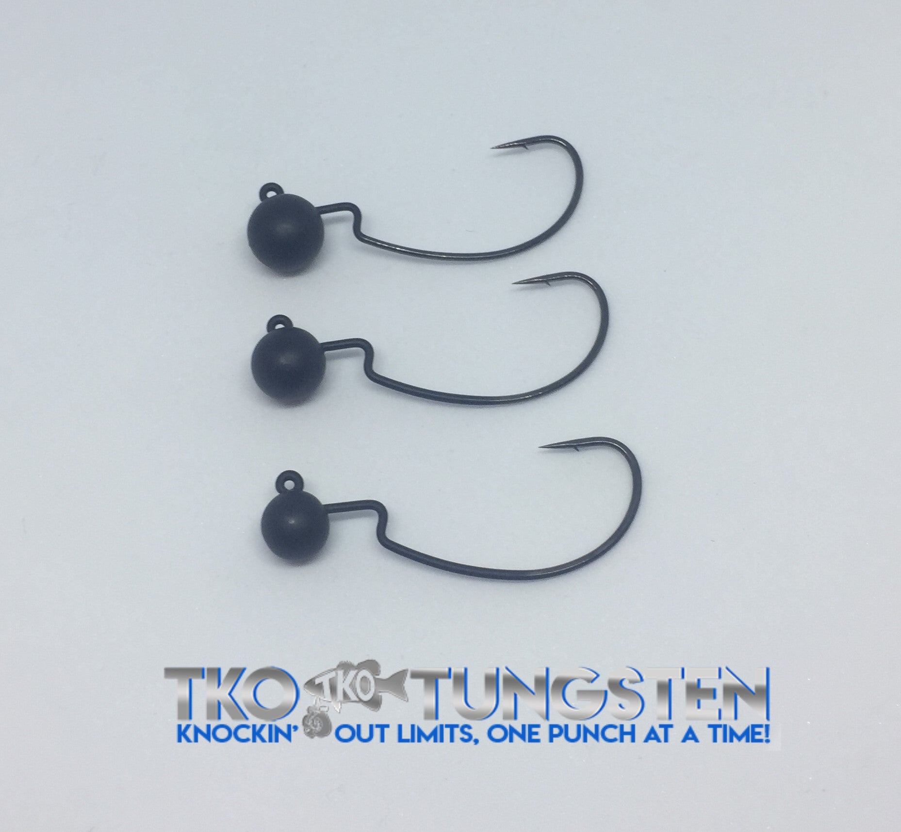 TKO Tungsten Weedless Ball head Jig heads, LOW pricing, FAST SHIPPING!