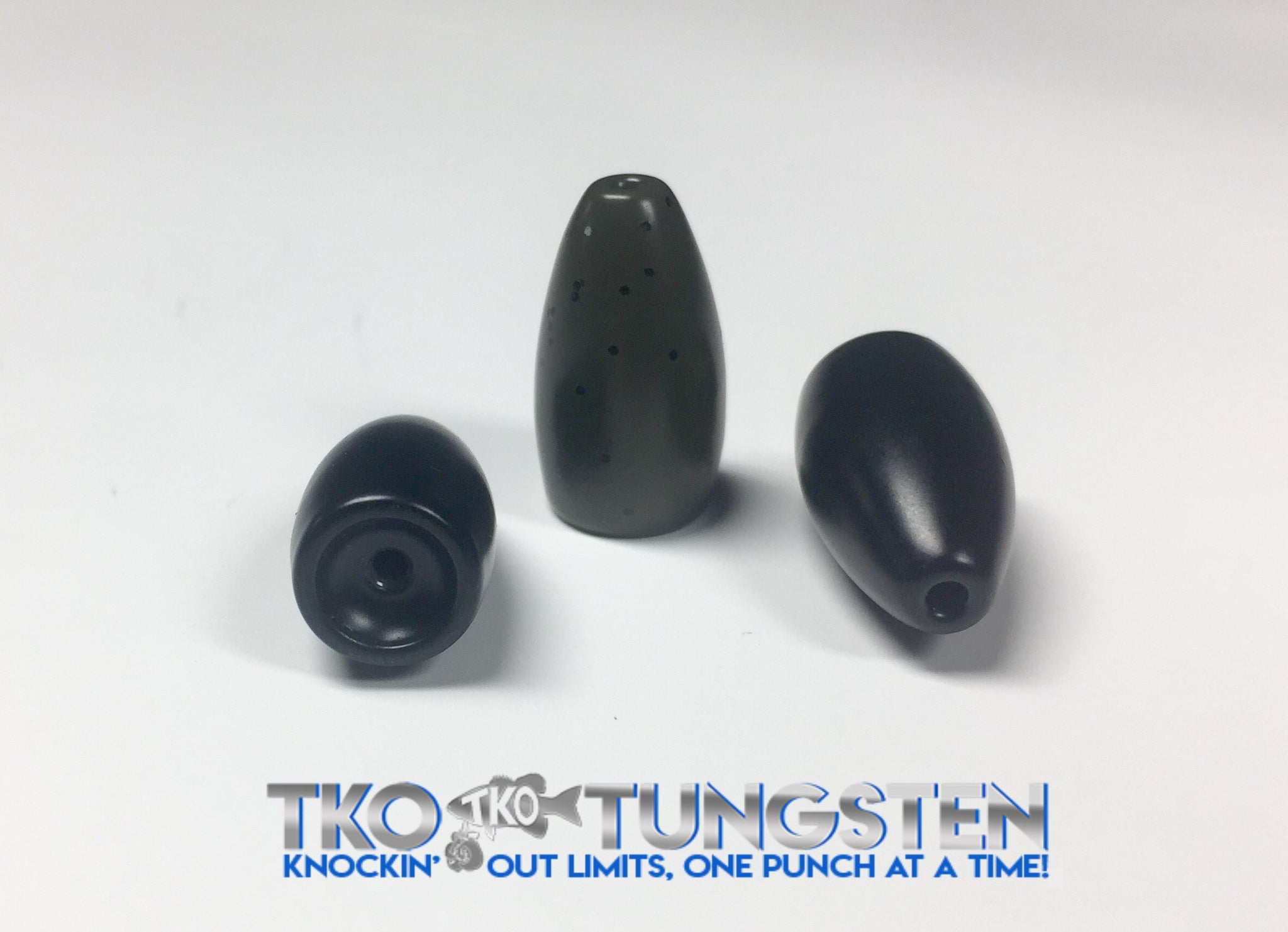 TKO TUNGSTEN NO CHIP Black Flipping weights LOW PRICES 12 sizes – TKO  Tungsten